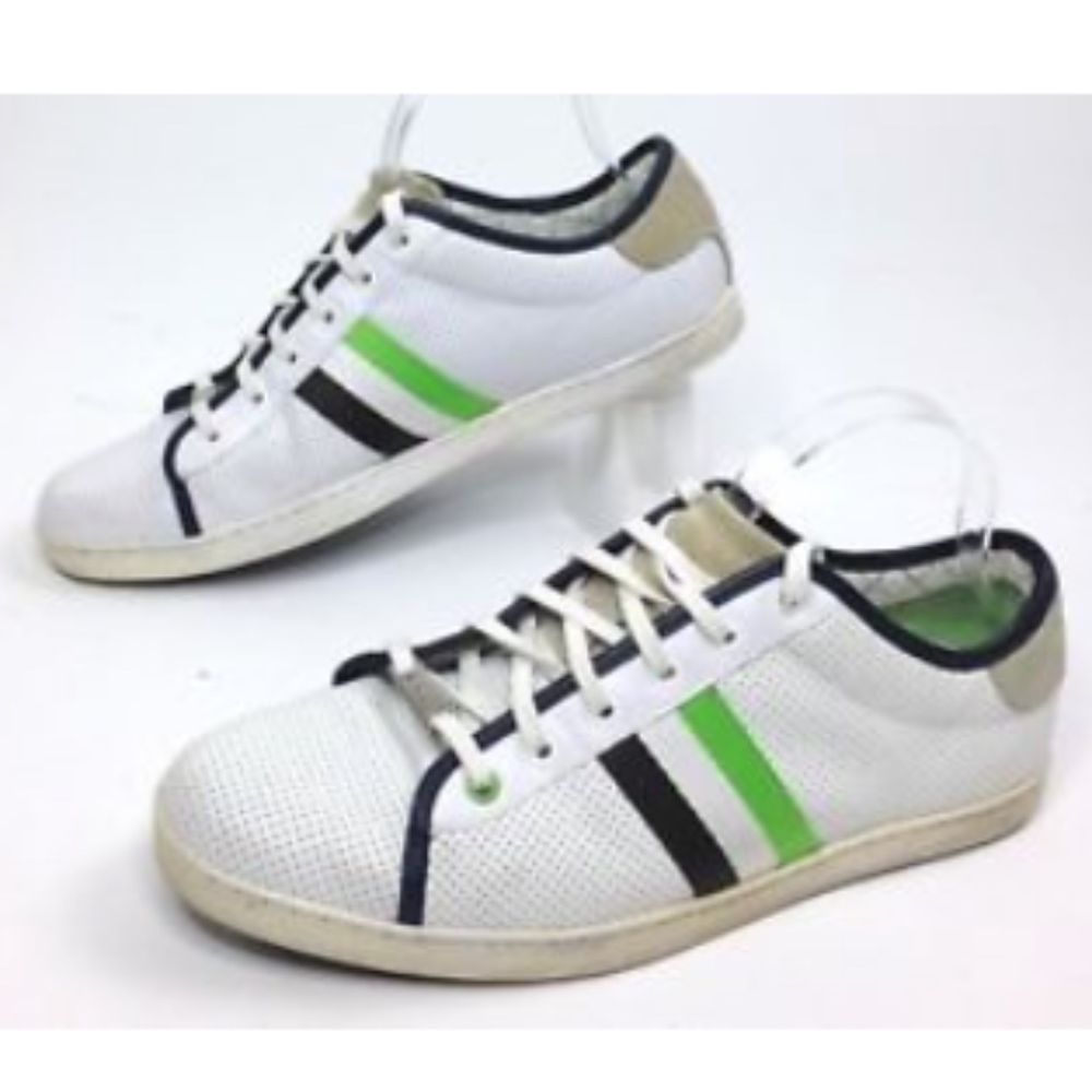 Hugo Boss Size 10 Micks Perforated Leather B-355